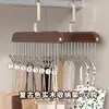 Gancho Camisola Multifuncional Almacenamiento Artefacto Ropa Interior Chaleco Hogar Dormitorio Gancho Madera Maciza Estante Ondulado Secado Ropa Plástico
