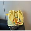 Bolsa Tote Grande de Estilo Artístico Nuevo Estilo 2026 Transfronteriza para Mujer, Bolso de Hombro Versátil de Moda para el Trabajo
