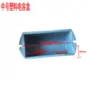Caixa de Capacitor para Motor de Bomba de Óleo Lata Metálica Meia-Lua Capacitor para Motor Monofásico Caixa de Proteção de Capacitor Meia-Lua