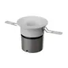 Huevo de Cacao Leche Lluvia de Primavera Espectro Completo Foco Empotrado Forma de Colina Estilo Crema Vintage Downlight Profundo Antirreflejo Sin Marco