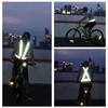 Tira Reflectante Ropa Suministros Reflectantes Ropa Exterior Transfronteriza Chaleco Elástico Ajustable Ropa Reflectante para Ciclismo Equipo para Ciclismo