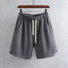 Shorts de Basquete Masculinos Verão Retrô Japonês High Street Marca Moderna Calças para Corrida ao Ar Livre Casual Shorts Cinco Pontos