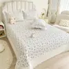 Juego de ropa de cama de tres piezas 100% algodón para dormitorio estudiantil Clase A con núcleo de edredón de algodón, juego de seis piezas para litera individual de dormitorio de algodón puro