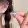 Brincos de Pino Florais Frescos com Agulha de Prata 925 para Mulheres, Brincos de Estilo de Férias de Luxo Leve, Brincos de Pérola de Nicho de Alta Qualidade Atacado
