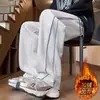 Pantalones Casuales de Pierna Recta para Hombre, Otoño, Juventud, Holgados de Moda de Pierna Ancha Largos, Nuevos Sencillos Versátiles Deportivos