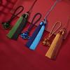 Accesorio DIY de Nudo de Borla de Doble Color, Colgante Estilo Antiguo, Colgante de Borla Vintage de Nudo Chino, Cuerda para Colgar