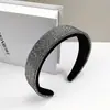 Diadema de Moda de Lujo Ligero con Diamantes Completos Transfronteriza Europea y Americana Estilo Francés Retro Compacto Aro de Perforación de Agua Nuevos Accesorios para el Cabello