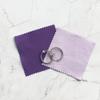 Atacado do Fabricante Embalagem Opp 8*8cm Pano de Polimento Prata para Polimento de Pratas, Polimento e Manutenção de Joias, Polimento de Joias Opp