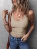 Primavera y verano 2025 nueva ropa de mujer transfronteriza Amazon wish moda de comercio exterior europea y americana top chaleco mujer flor de trigo