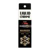 Bolígrafo de Metal Cromado Le Tu Oro Plata Espejo Bolígrafo de Pintura Reflectante Bolígrafo de Alto Brillo Modelo DIY Bolígrafo Galvanizado Marcador