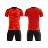 Roupas de Futebol Estampadas para Crianças Classe A Conjunto Esportivo Camisa de Manga Curta Masculina e Feminina Roupas para Acampamento de Treinamento de Estudantes Equipe de Competição