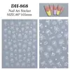 Papel de Pegatina para Uñas con Lazo de Gato con Adhesivo Todo Fósforo Gato Pequeño Lazo para Uñas Joyería DH