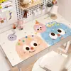 Alfombrilla de escritorio de dibujos animados para el aprendizaje infantil, impermeable y lavable, mantel protector de ojos para estudiantes, alfombrilla protectora para la superficie del escritorio de escritura