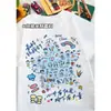 Temporada de Graduación Jardín de Infancia Reunión Deportiva Infantil Uniforme de Clase Personalización de Firmas Camiseta de Algodón Puro de Manga Corta Ropa Conmemorativa con Foto