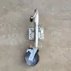 Rueda Guía para Remolque Elevador Rueda para Patas de Remolque de Barco Modificación Rueda Guía de Freno de Remolque Tipo Gato Rueda Elevadora