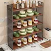 Estante Multicapa para Especias y Tazas de Encimera de Cocina, Organizador de Escritorio, Estante para Snacks de Mesa de Comedor, Portavasos para Sala de Estar