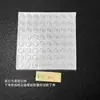 Grânulos Anti-Colisão de Silicone Transfronteiriços, Grânulos Transparentes, Almofadas Redondas Transparentes Antiderrapantes Anti-Colisão Domésticas, Pontos Adesivos Sem Marcas