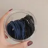Elásticos de Cabelo de Alta Elasticidade Transfronteiriços, Scrunchies Plissados de Alta Elasticidade, Elásticos Versáteis e de Alta Qualidade para Rabo de Cavalo