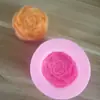 Molde Decorador de Pastel con Forma de Flor de Peonía y Flor de Rosa, Molde de Silicona para Jabón Artesanal de Fondant, En Stock