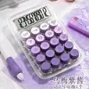 Calculadora de Alto Valor con Múltiples Colores Degradados, Computadora de Oficina Portátil para Estudiantes, Linda Pantalla Grande de 12 Dígitos Transfronteriza