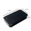 Caja de hojalata con tapa deslizante push-pull para bálsamo sólido, dulces y pastillas, directo del fabricante, en stock, caja pequeña de hojalata