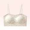 Sujetador Jelly Lift Sweet Floral Sin Costuras para Mujer con Poco Busto, Push-Up y Anticaída, Cómodo Sujetador sin Varillas