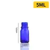 Botellas de Aceite Esencial a Prueba de Luz de Color Transfronterizas, Botellas Dispensadoras de Vidrio con Gotero de Goma, Botellas de Líquido de Esencia, Personalización al por Mayor de Fábrica