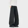 Pantalones Casuales de Cuadros Retro Americanos para Hombre, Marca de Moda 2026, Pantalones Largos Simples con Caída, Nuevos Pantalones Limpios de Largo Completo