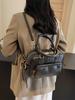 Bolso informal de gran capacidad para mujer, novedad de 2024, bandolera multiusos, mochila para ir al trabajo