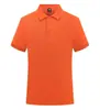 Camisa Polo com Lapela de Algodão de Fibra Longa Personalizada Verão Publicidade de Equipe Corporativa Camisa Cultural Manga Curta Bordado Logo de Impressão