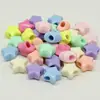 14*9mm Material Acrílico Estrela de Cinco Pontas Contas com Furo Grande Materiais para Miçangas Artesanais DIY Acessórios de Vestuário Contas