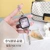 Adecuado para correa Apple Watch Iwatch6 Applewatch7/8/9/Se Pequeña X Metal S10 con Diamantes