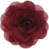 Pérola chiffon flor artesanal corsage cabeça flor sapatos e chapéus decoração de flores acessórios DIY acessórios de roupas flor de pano