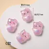 Brillo Fino Facetado Dibujos Animados Kuromi Accesorios de Resina Pegamento en Crema DIY Pinzas para el Cabello Adornos para Tocados Adornos para Funda de Teléfono Pegatinas
