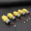 130 Motor de Redução DC Miniatura Brinquedo Educacional Acessórios para Veículos Elétricos Relação de Velocidade 1:Caixa de Engrenagens para Motor Pequeno 288