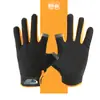 Luvas de Pesca de Dedo Duplo Respiráveis Antiderrapantes Resistentes ao Desgaste para Escalada ao Ar Livre Luvas Xinji para Passeio ao Ar Livre e Fitness Masculino