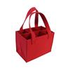 Atacado transfronteiriço 6 garrafas de feltro saco de vinho tinto bolsa de vinho tinto corporativo sacola de vinho tinto saco de feltro de vinho