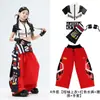 Roupas Infantis de Jazz Dance Tendência Cool para Crianças Roupa de Performance de Rua para Crianças Conjunto Cool Swag para Meninas Moda para Performance de Street Dance Infantil