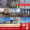 Lâmpada externa à prova d'água jardim villa super brilhante comunidade estrada poste alto 3 m lâmpada de rua led externa lâmpada de jardim solar