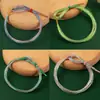 Pulsera de bendición del Festival del Bote del Dragón, mini zongzi de seda mágica, colgante, universal para adultos y niños, cuerda de mano hecha a mano, regalo pequeño