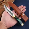 Cuchillo Mongol para Cortar Carne, Cuchillo Pequeño para Carne, Cuchillo para Fruta, Cuchillo para Filete, Cuchillo de Mongolia Interior para Comer Cordero, Cuchillo Pequeño de Mesa