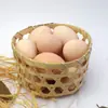 Cesta de huevos cesta de bambú cesta para el hogar tamales de arroz cesta de frutas de ratán cesta de bambú especialidad de huevos locales recolección