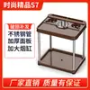 Balcón de dormitorio mesa de té pequeña taza sala de ajedrez y cartas mesa de té mesa integrada de té mesa de comedor auxiliar mesa de mahjong gruesa estudio