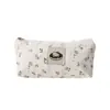 Estuche de Encaje Floral, Caja de Papelería Linda y Elegante para Estudiantes de Primaria, Secundaria y Preparatoria, Bolsa de Maquillaje de Gran Capacidad, Bolsita de Almacenamiento Simple