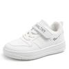 Zapatos Blancos para Niños para el Día del Niño, Zapatos Deportivos Casuales Planos para Niñas, Zapatos para Correr de Malla Transpirable para Niños, Tenis