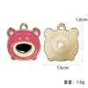 Colgantes de esmalte de la linda serie Sanrio oso de dibujos animados, My Melody, perro Pacha accesorio DIY colgantes pequeños