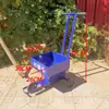 Marcação máquina de marcar carro local artefato de empurrar à mão fábrica espalhador de cinzas 8cm quadra de basquete faixa curva tinta linha reta