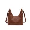 Bolso Pequeño Cuadrado Casual Retro Nuevo Otoño 2024 Bolso de Hombro de Moda con Sensación Relajada Bolso Cruzado con Letras Repujadas