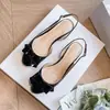 Zapatos de Novia Bajos de Verano Estilo Francés, Nuevos, Redondos, con Lazo y Correa Trasera para Mujer 2026 en Color Nude, Impresionantes Zapatos de Salón