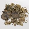 Kit de Materiales de Engranajes Steampunk DIY Accesorios de Aleación para Robots Hechos a Mano Joyería Vintage